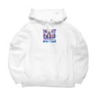 anazawaの白き翼、黒き翼。その手に抱くは愛しの君! Big Hoodie