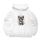 takkoroのショートヘア・スウィーティーズ Big Hoodie