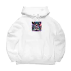 active-msk2のアンダーグラウンドモンキービート Big Hoodie