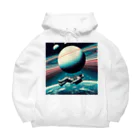 seiya_CosmicPioneerの浮遊の自由 Big Hoodie