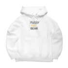 Fussy&bear(オリジナルグッズ）のfussy&bear　ver.3 ビッグシルエットパーカー