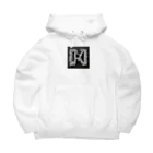 mini_asuのアルファベットデザイン Big Hoodie