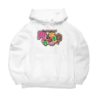 串カツワールドの串カツの妖精クシニョロ（クシニョロワールド） Big Hoodie