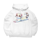 べっち©︎ののんびりフェレットちゃん🐾 Big Hoodie