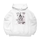 結社黒猫の遊園地のピエロ Big Hoodie