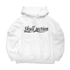 Skull sectionのSkull sectionのロゴ ビッグシルエットパーカー