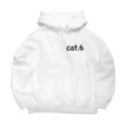 cat.6のcat.6 ビッグシルエットパーカー