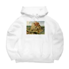 名画館のブリューゲル「バベルの塔①」　ピーテル・ブリューゲルの絵画【名画】 Big Hoodie