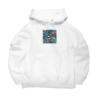 tmdayoの海洋生物 Big Hoodie