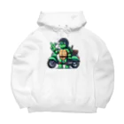 カメライダー商店のカメライダー　ピース Big Hoodie