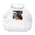 anagram12の見つめる子猫 Big Hoodie