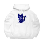 @youの青い猫 Big Hoodie