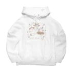 ＊momochy shop＊のちゃぷもちのクリスマス(ナチュラル) Big Hoodie