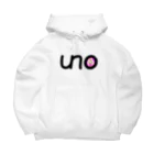 unoのUNOロゴ×ドットビキニヒップ Big Hoodie