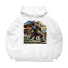 こまイヌ屋たちの十二神将バサラロボ Big Hoodie