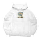 いさぴの虹色の夢 Big Hoodie