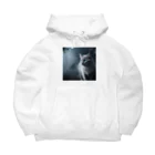 ZZRR12の「境界を見つめる猫の眼差し」 Big Hoodie