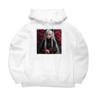 ZZRR12の「猛炎に舞う紅の猫耳守護者」 Big Hoodie