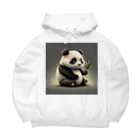 FluffyPanda_AIのPizzazzPanda Big Hoodie