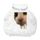 いやし猫　ふぁにーきゃっとのいやし猫　無限ちゃん Big Hoodie