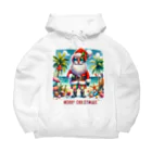 TACHYONJAPANのMerry Christmasシリーズ　サンタのサマークリスマス」 Big Hoodie