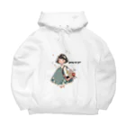 piyotanpiのgoing out girl Big Hoodie