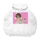 outigohanのおうちごはんと日常、オリジナルキャラクターグッズ Big Hoodie