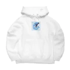 Emperor's FlightのFlying_penguin Big Hoodie