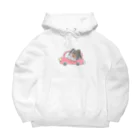 ゆるゆるどうぶつのお出かけぱぴちゃん Big Hoodie