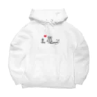 がに子のニューロ・フラワーズ（ワンポイントあり） Big Hoodie