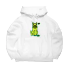 JINPIN (仁品)の待ちきれない猫 Big Hoodie