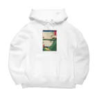 浮世絵屋の広重「冨二三十六景㉚　甲斐御坂越 」歌川広重の浮世絵 Big Hoodie