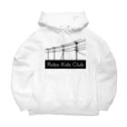 ロボキッズクラブ倶楽部のロボキッズクラブ（黒） Big Hoodie