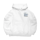 clumsyのホッチキス Big Hoodie