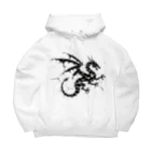 hoodie styleの朽ち果てぬドラゴン Big Hoodie