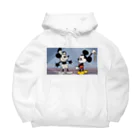 mickeymouse2024の【100個限定】懐かしのミッキー＆ミニー Big Hoodie