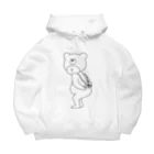 YUICHI design shopのクマの着ぐるみ Big Hoodie