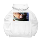 金運招福オフィシャルショップの金運招きネコのゆず Big Hoodie