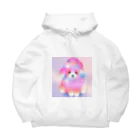 ゆめかわSHOPの（いぬ）かわいいわたあめ動物園 Big Hoodie