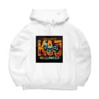 k.a.u.j.7のおしゃれでユニークなハロウィンの風景が広がります Big Hoodie