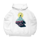 LONESOME TYPE ススの🌕月に吠える🐺（HOWL at the Moon） Big Hoodie