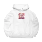 amxafukのふわふわマシュマロかわいいプリン Big Hoodie