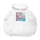 終わらない夢🌈の美しい桜🌸✨ Big Hoodie