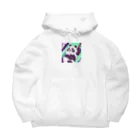 カラフルパンダズのパステルパンダちゃん Big Hoodie