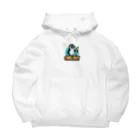 syankusunoboushi7のかっこいいペンギン Big Hoodie