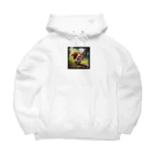 taki・ショップのリス Big Hoodie