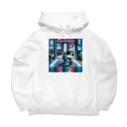 Wynnstan2023の未来のフレンチブル Big Hoodie