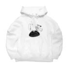 Simizimi_sizimiのしみじみしじみの中身入ってます。 Big Hoodie