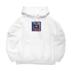 ドット絵調理器具のドット絵「オーブン」 Big Hoodie