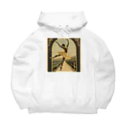 mana美術のバレリーナ#5 Big Hoodie